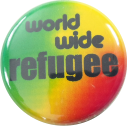 refugee worldwide button II